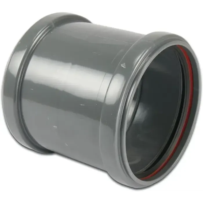 BENOR PVC Steekmof 110 mm 2 x Manchet DN100
