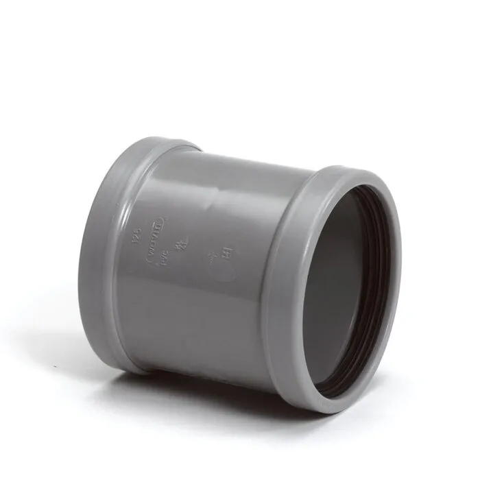 PVC Steekmof 125 mm 2 x Manchet