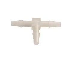 Merkloos PP T-stuk 6,4 mm