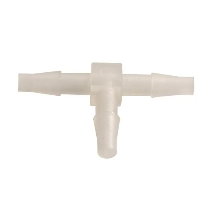 Merkloos PP T-stuk 6,4 mm