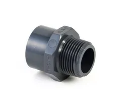 VDL PVC Puntstuk 32 mm x 40 mm x 1" buitendraad