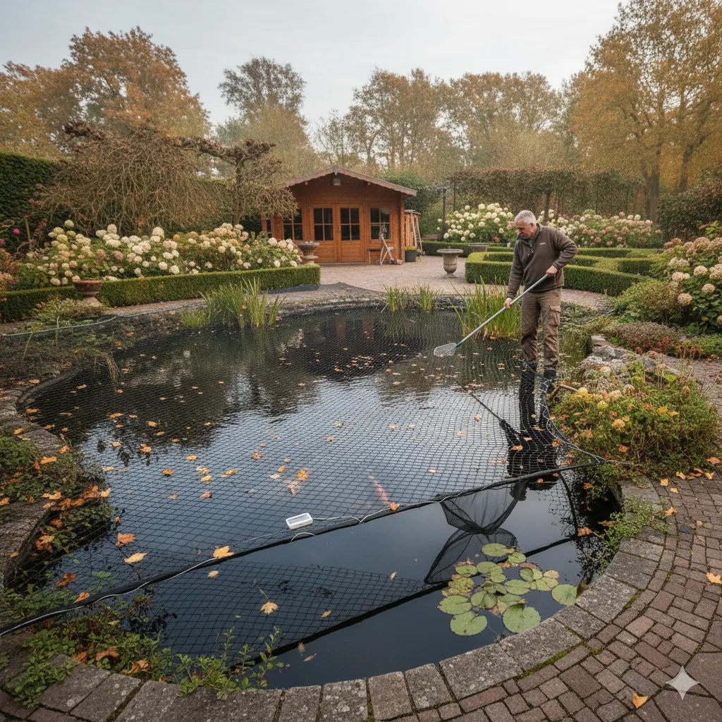 Herfstonderhoud voor uw vijver
