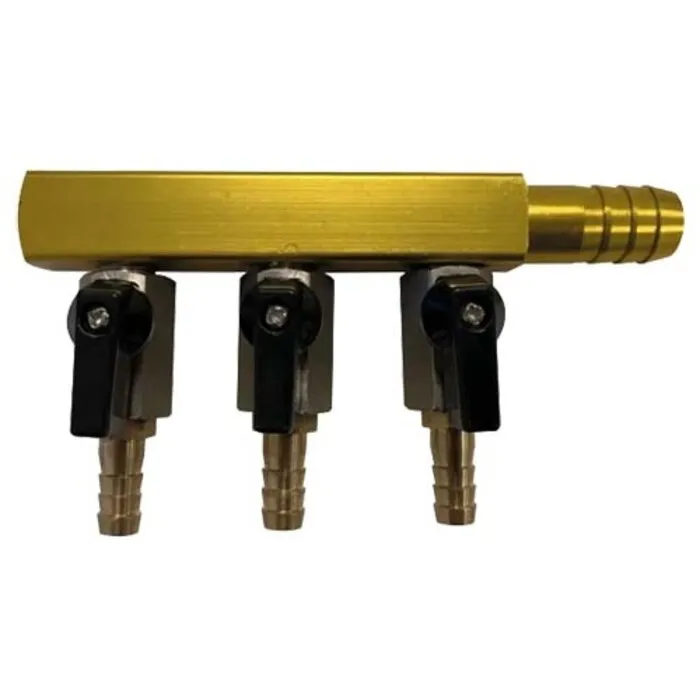 Superfish Superfish RVS Verdeelstuk 8/9 mm 3 uitgangen