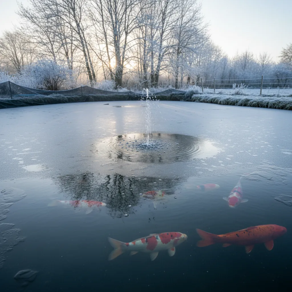 Alles over je vijver winterklaar maken