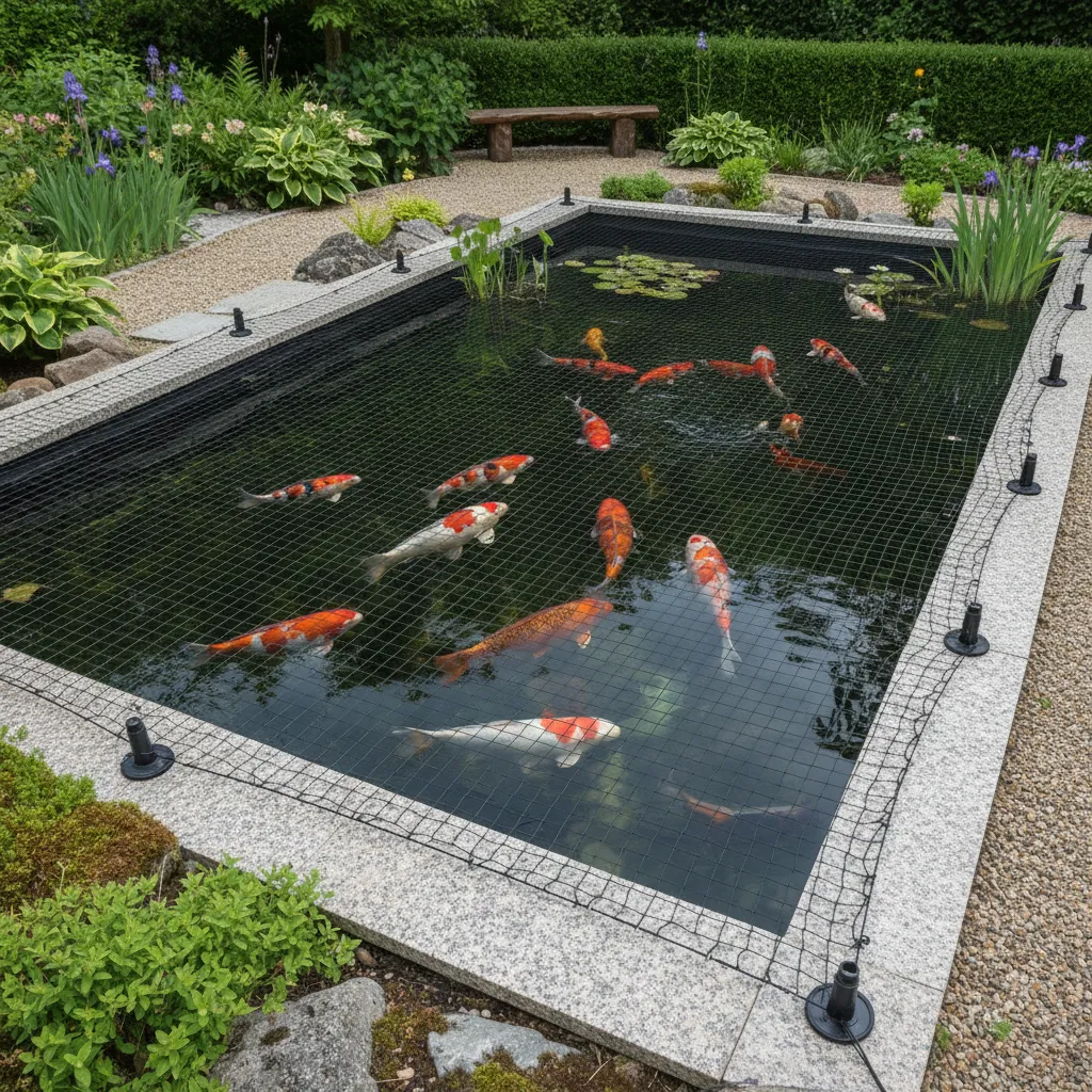 Je vijver beschermen tegen reigers [7 tips]