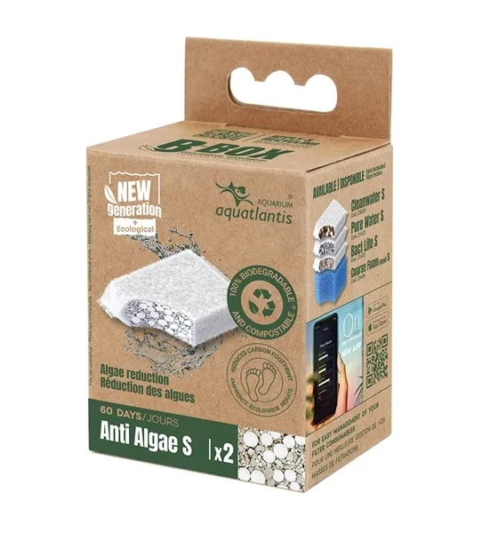 Aquatlantis Aquatlantis B-BOX Anti Algae S 2 stuks