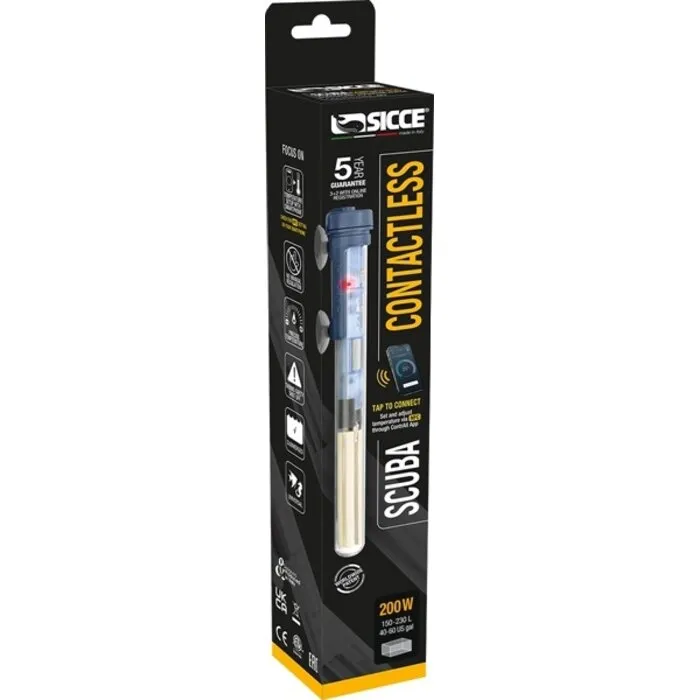 Sicce Sicce Scuba CTL Heater 200 watt