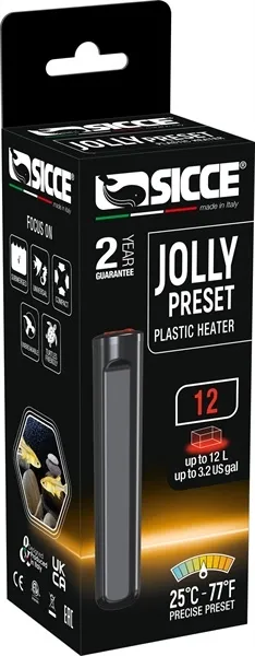 Sicce Sicce Jolly Preset 12 Heater 12 watt