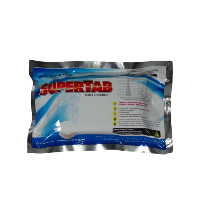 Air Aqua SuperTab - Chloordioxide - 12 Tabs  x 20 gram - 10%
