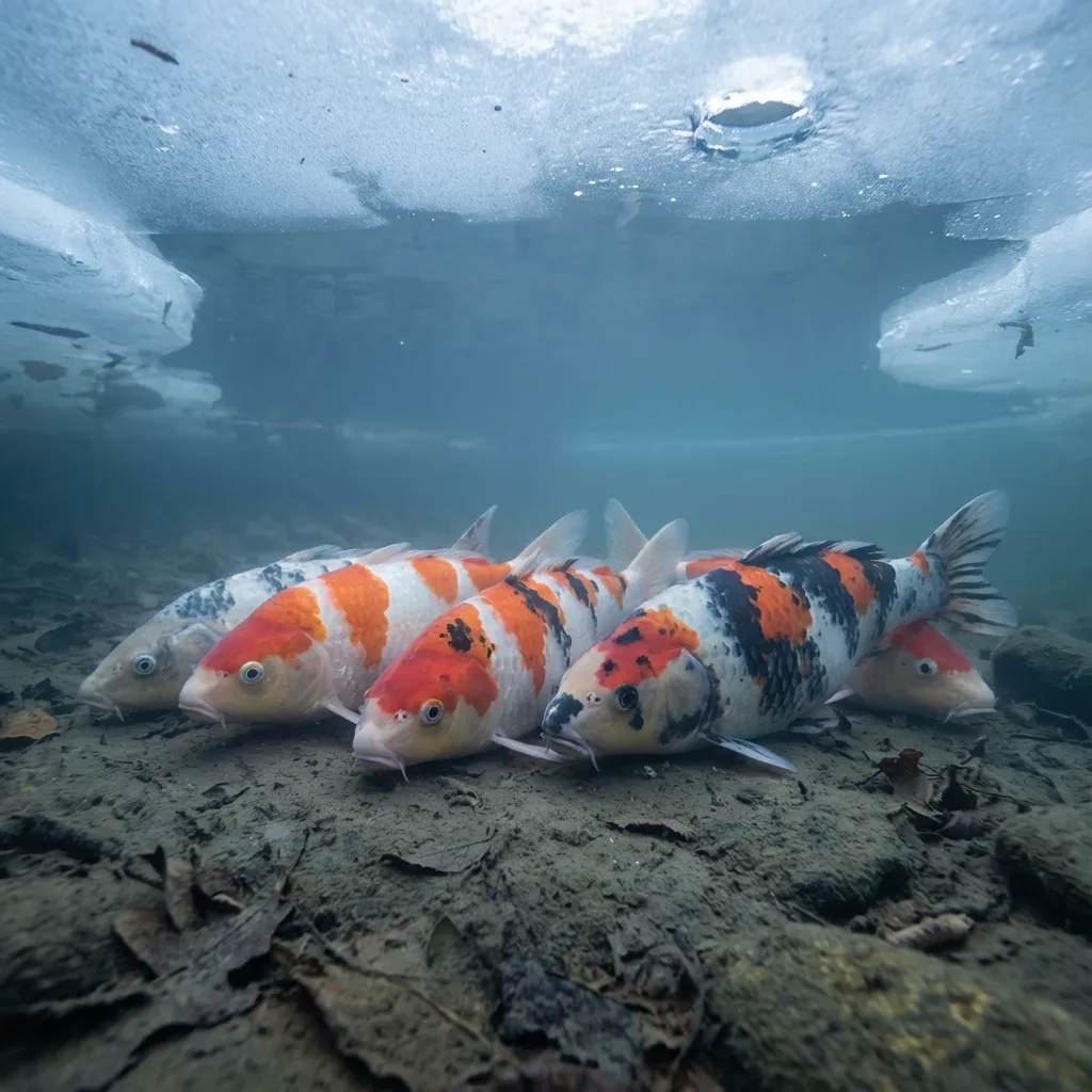 Alles over winterrust en gedrag van koi