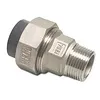 Mega Verbindingskoppeling RVS naar PVC 25 mm x ¾" buitendraad