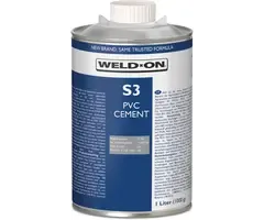 Saba Weld-On PVC-lijm 250 ml met kwast