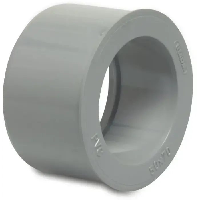 Verloopring PVC-U 100 mm x 110 mm lijmmof x spie grijs