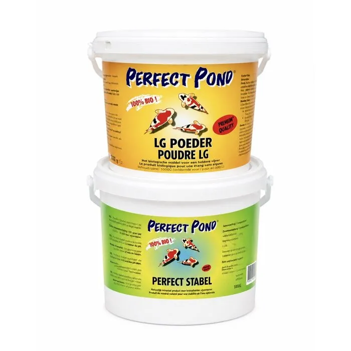 Perfect Pond Perfect Pond LG Poeder 5 KG en Perfect Pond Stabel 5 KG GRATIS