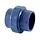 Cepex PVC 3/3 koppeling Ø25 mm