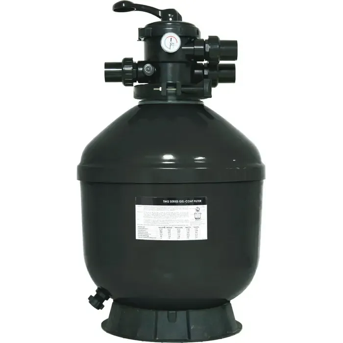 Flotide Flotide TMG650 Zandfilter polyester gelcoated 50 mm / 1 1/2" metrisch/imperial lijmmof 2,5bar grijs