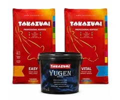 Takazumi Takazumi Easy 2500 gr, Vital 2500 gr en Yugen 750 gr