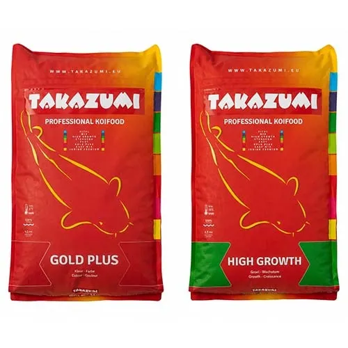 Takazumi Takazumi High Growth 10 KG en Takazumi Gold Plus 10 KG