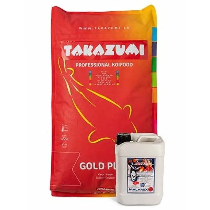 Takazumi Takazumi Gold Plus 10 KG  en Malamix 17 2,5 ltr