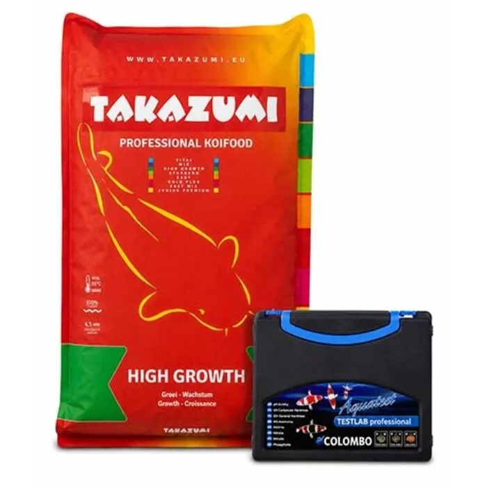 Takazumi Takazumi High Growth 10 KG (Met Biolex Mos) en Colombo Testlab 6