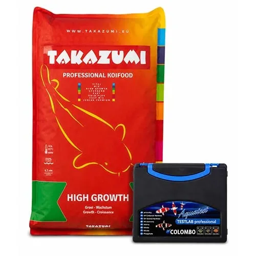 Takazumi Takazumi High Growth 10 KG (Met Biolex Mos) en Colombo Testlab 6