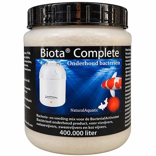 Natural Aquatic voor koi en vijver Biota BACTERIAL activator (navulling 400.000 ltr)