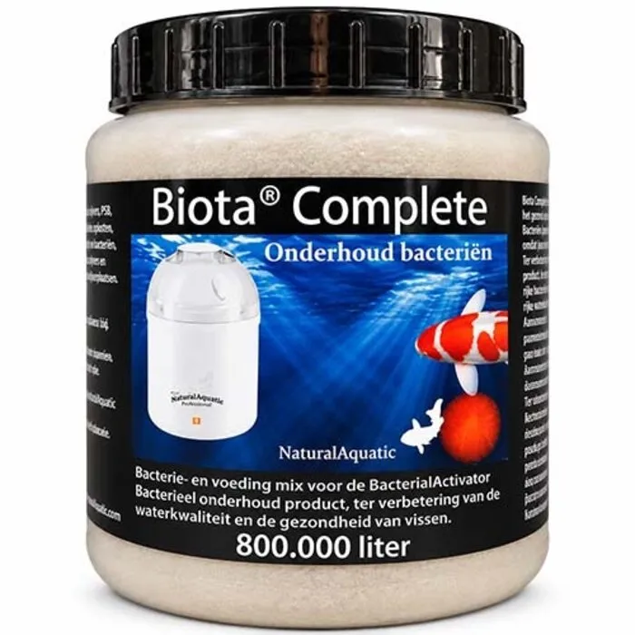 Natural Aquatic voor koi en vijver Biota BACTERIAL activator (navulling 800.000 ltr)