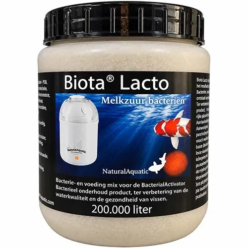 Natural Aquatic voor koi en vijver Biota LACTO Activator (navulling 200.000 ltr)