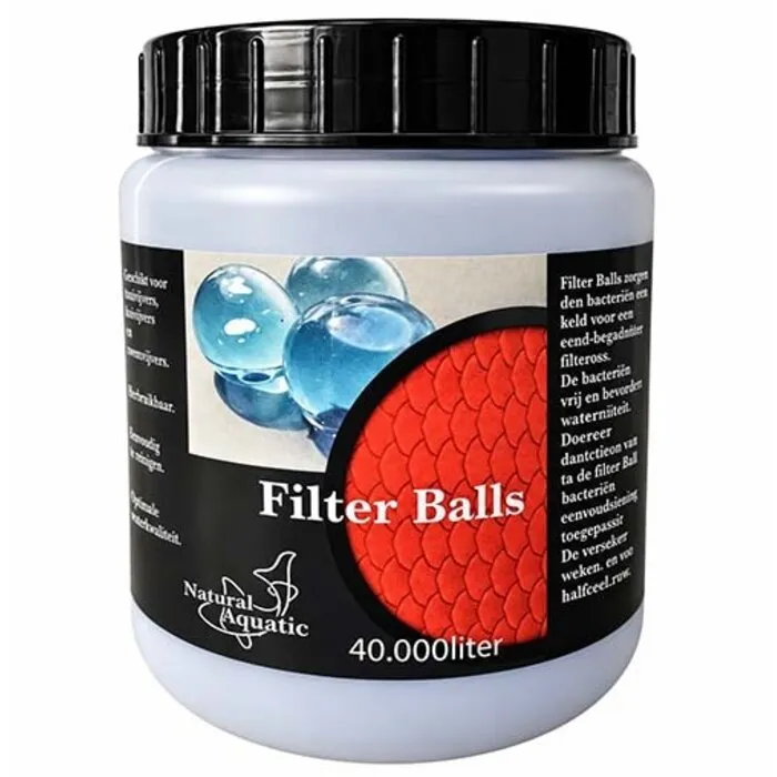 Natural Aquatic voor koi en vijver Natural Aquatic Filter Balls Groot
