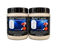 Natural Aquatic voor koi en vijver Biota BACTERIAL en LACTO Activator (Navullingen 400.000 en 200.000 ltr)