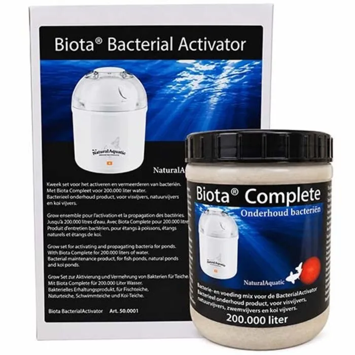 Natural Aquatic voor koi en vijver Biota BACTERIAL Activator 200.000 liter