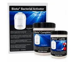 Natural Aquatic voor koi en vijver Biota BACTERIAL Activator 200.000 liter en Lacto 100.000 ltr