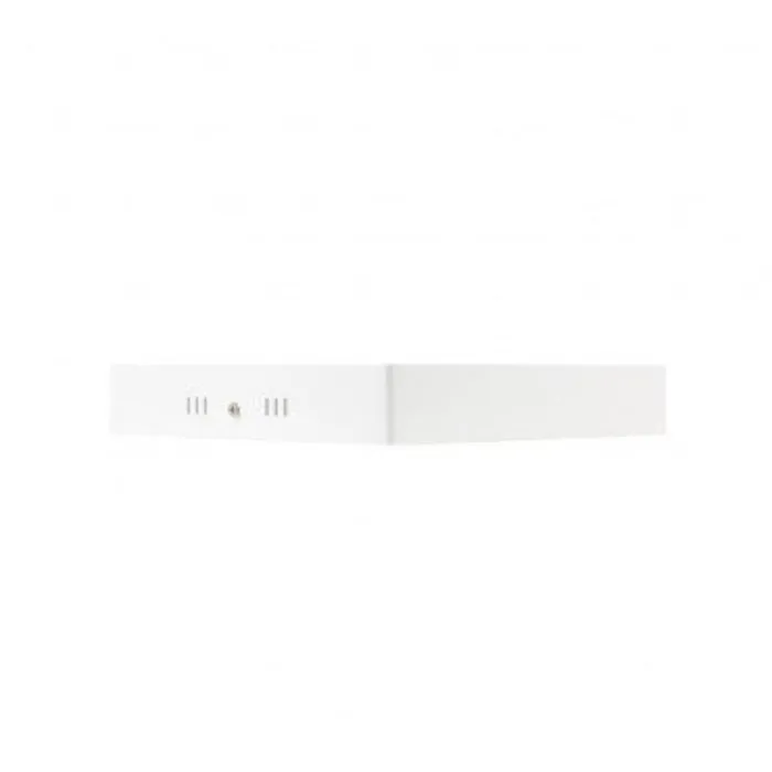 Opbouwlamp vierkant 12W LED wit