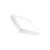 Opbouwlamp vierkant 12W LED wit