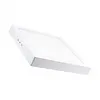 Paneellamp opbouw vierkant 24W wit