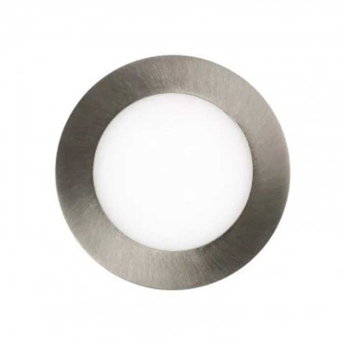 Inbouwlamp grijs rond LED 6W