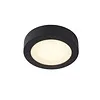 Kleine plafonniere IP44 zwart of wit 11W LED dimbaar