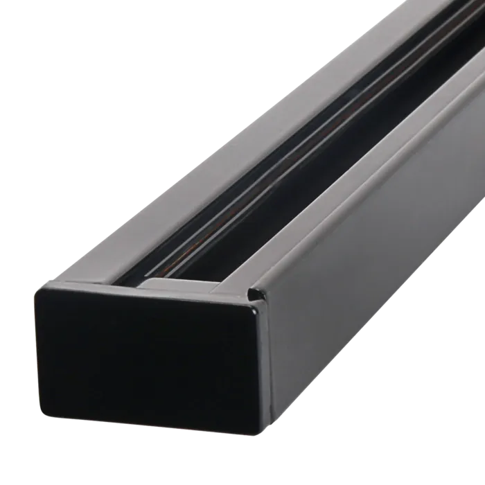 Spanningsrail 1 fase wit of zwart 1m