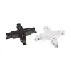 3 fase X-connector wit of zwart
