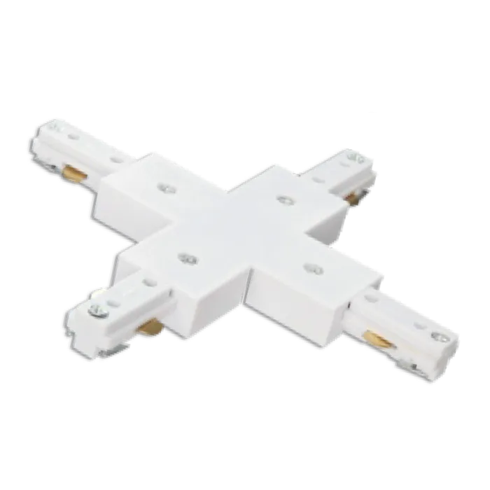 3 fase X-connector wit of zwart