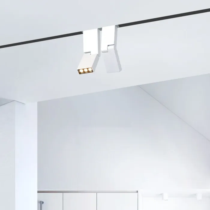Railverlichting woonkamer LED 6W zwart of wit