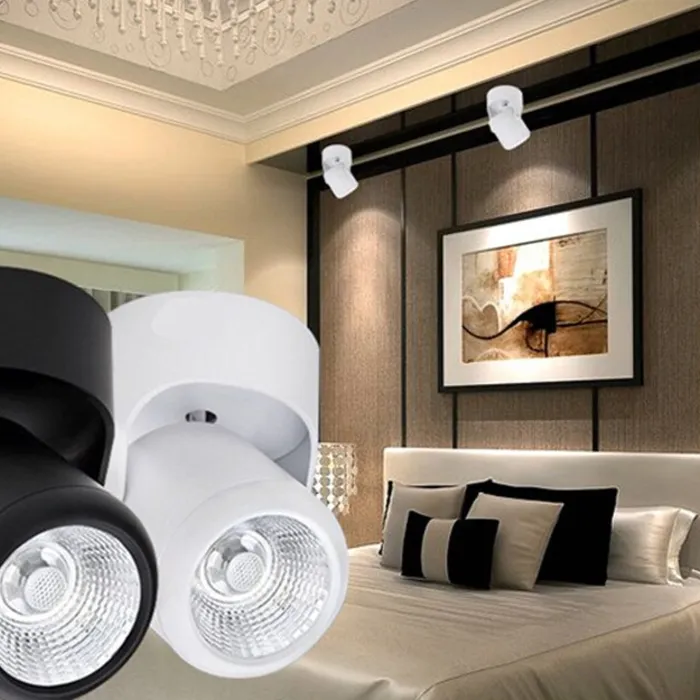 Railverlichting wit of zwart LED 10W dimbaar