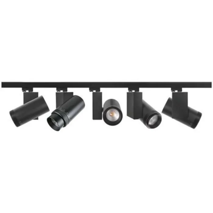 3 fase railspot lichtbundel aanpasbaar LED 20W, 27W of 35W zwart of wit