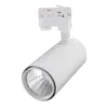 Railspot zwart of wit LED 30W 3 fase