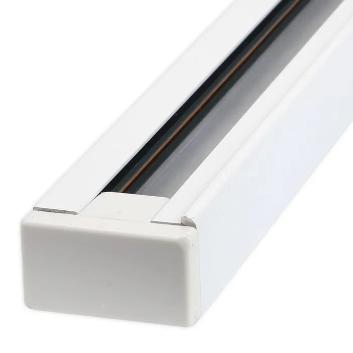 1 fase rail wit of zwart 2m