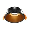 Spot goudkleurig zwart goud GU10 100mm diameter