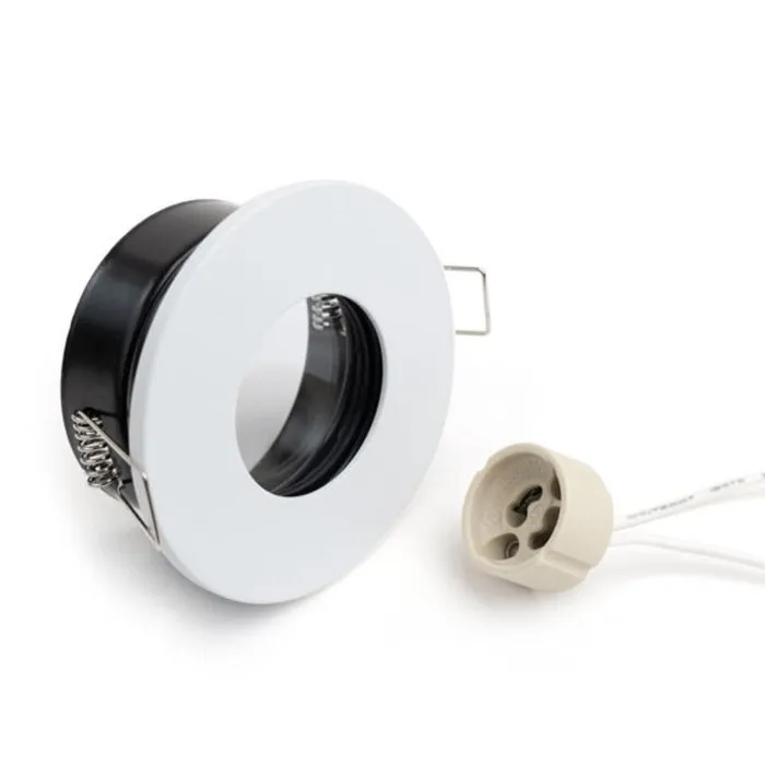 IP65 badkamer spot GU10 wit, grijs, zwart, zaagmaat 68mm