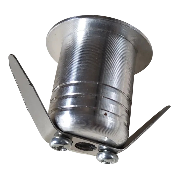 Mini inbouwspot LED IP44 zaagmaat 20mm zwart, grijs of wit