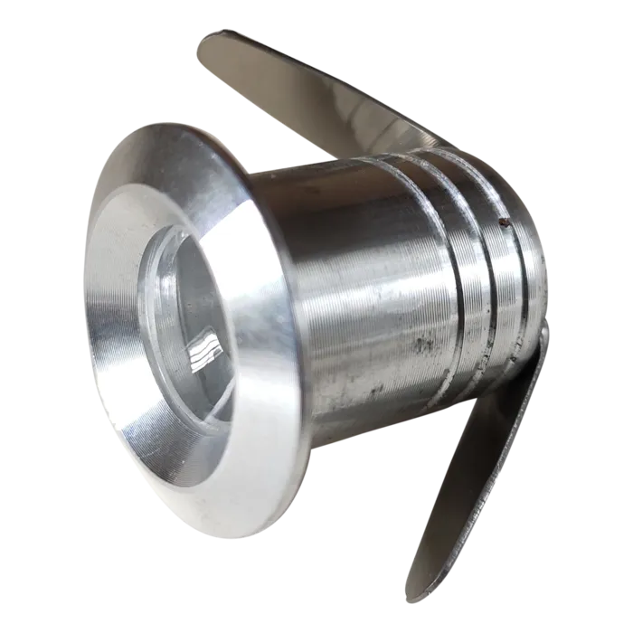 Mini inbouwspot LED IP44 zaagmaat 20mm zwart, grijs of wit