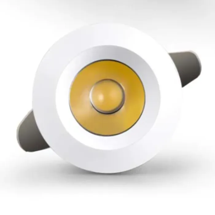Mini inbouwspot LED IP44 zaagmaat 20mm zwart, grijs of wit